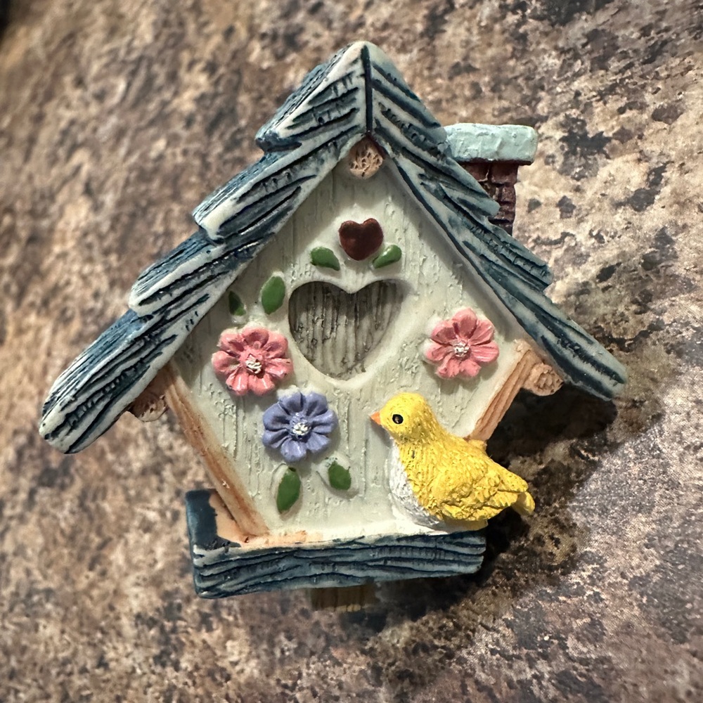 Charming Birdhouse Figurines-drawer pull Set - Multicolor - Picture 2 of 6